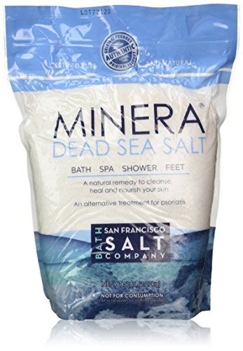 Minera Dead Sea Salt Bulk 5lb Bag Fine Grain 100 Certified Pure And