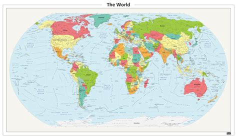Digitale Wereldkaart Staatkundig 316 Kaarten En Atlassennl
