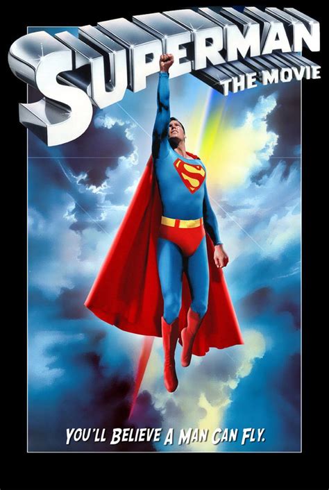 Superman The Movie Superman Poster Superman Movies Superhero Movies