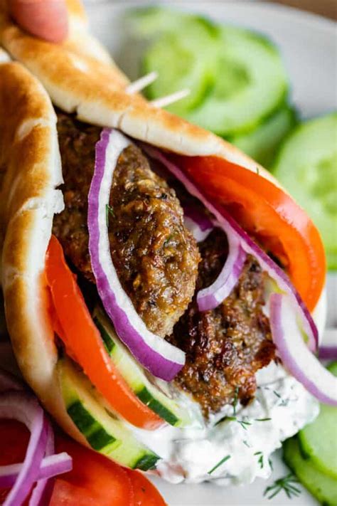 Greek Gyro Recipe With Homemade Gyro Meat The Food Charlatan