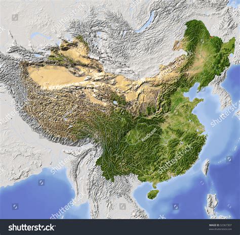 Vegetation Map Of China