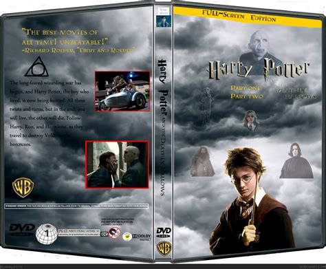 Harry Potter And The Deathly Hallows Movies Box Art Cover By Jankip