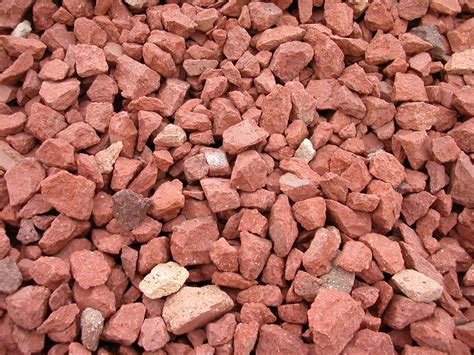 Red Brick Chips Landscaping With Rocks Landscape Rock Stone Decor