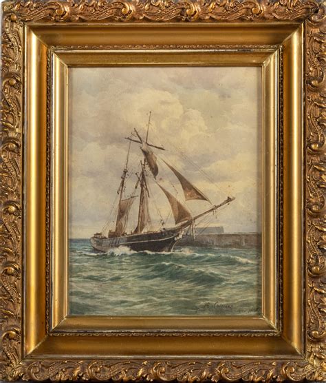 Henry Enrico Coleman Italian 1846 1911 Sailing
