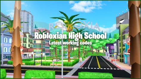 Robloxian High School Codes Coins And Gems January 2024