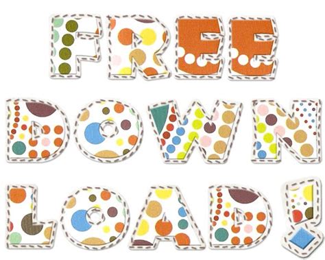 As an amazon associate i earn from qualifying purchases. This is a Project: Free Scrapbook Letters Download!