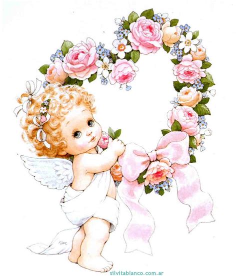 Angelitos Dibujos Ilustraciones Infantiles Angel Images Angel Pictures Fairy Angel Angel Art