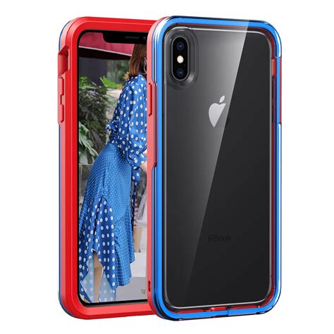 Dteck Hybrid Case For IPhone XS Max 6 5 Inch 2018 Lightweight Slim