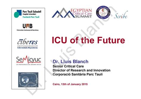 Icu Of The Future Egyptian Critical Care Summit 2015 Ppt
