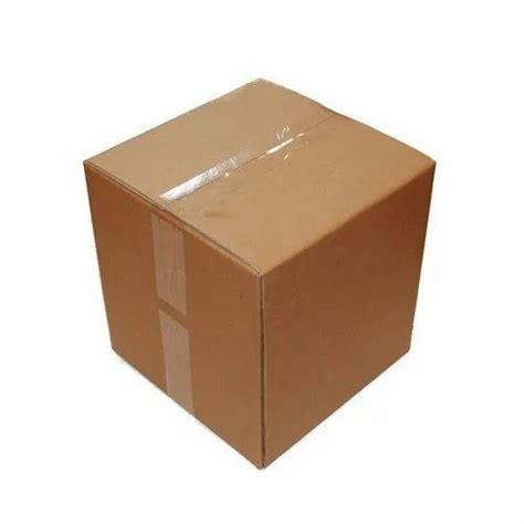 Brown Rectangular Heavy Duty Corrugated Boxes Weight Holding Capacity