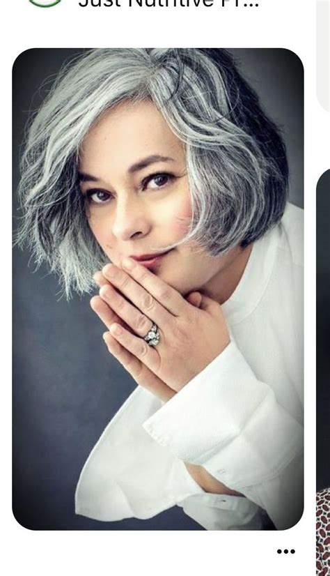 Pin By Jan Moseley On Grey Hair And Makeup In 2020 Grey Hair Color Gray Hair Highlights Grey