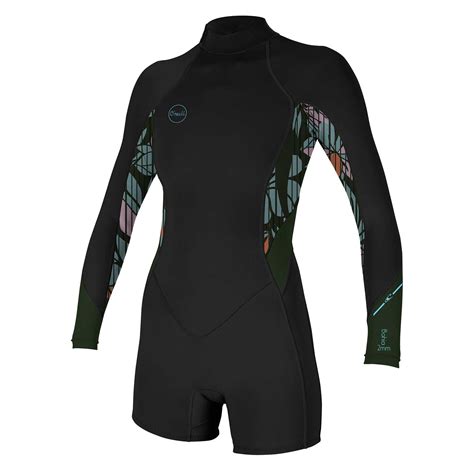 Oneill Bahia 21 Long Sleeve Shorty Wetsuit 2020 Wetsuit Centre