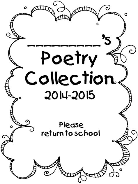 First Grade Wow Beginning Of Year Forms And Poetry Folder Updated
