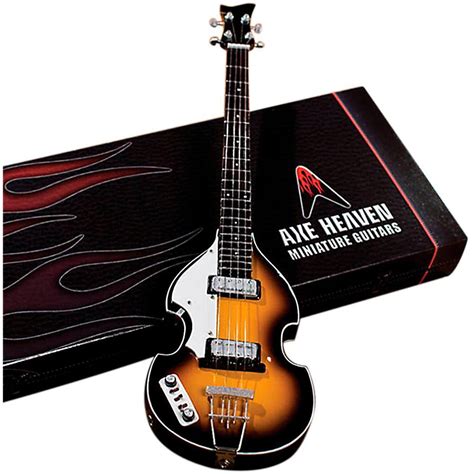 Axe Heaven Paul Mccartney Original Violin Bass Miniature Guitar Replica