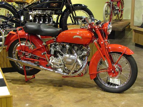 Featured Motorcycle 1952 Vincent Red Rapide National
