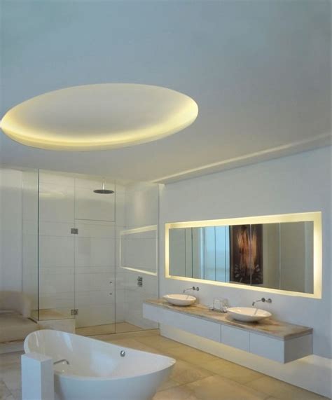 Pendant lights are a great alternative to regular light fixtures and can add a lot of style and function to your bathroom space. LED light fixtures - tips and ideas for modern bathroom ...