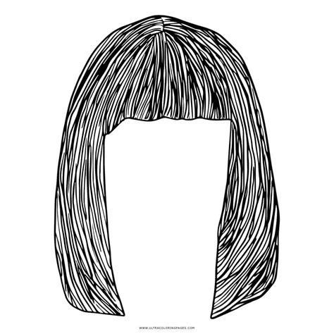 Side Braid Hair Coloring Page Free Printable Coloring Pages For Kids