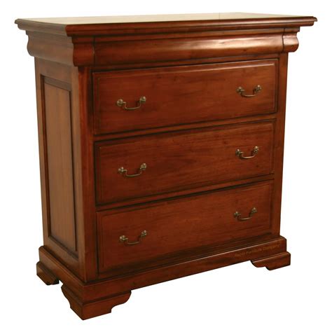 Sleigh 4 Drawer Mahogany Chest Repro Furniture Company