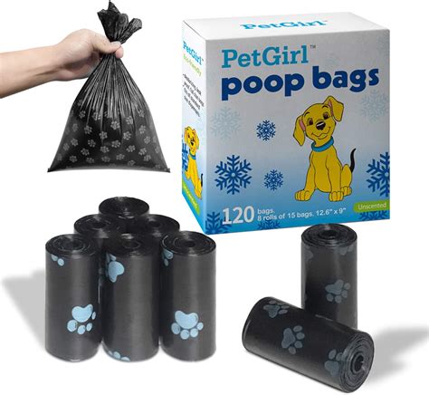 Sharewin Doggie Bags Doggie Poop Waste Bags Unscented Leak