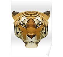 Geometric Tiger Face By Ce Designs Redbubble