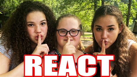 Sarah Grace Reacts To Hush With The Haschak Sisters Youtube
