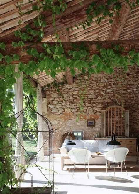 34 Refined Provence Inspired Terrace Décor Ideas French Country House