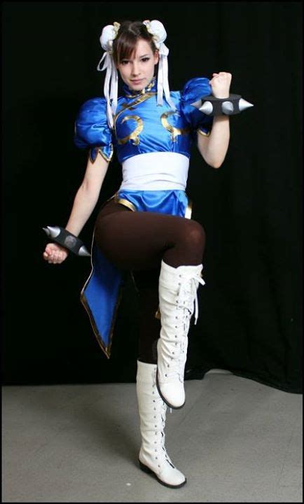 Character Chun Li From Street Fighter Costume Production By Enji Night Make Up By Enji Night