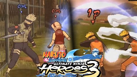 Naruto Shippuden Ultimate Ninja Heroes 3 Relembrando O