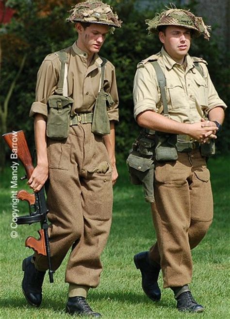 World War 2 British Soldiers Uniform