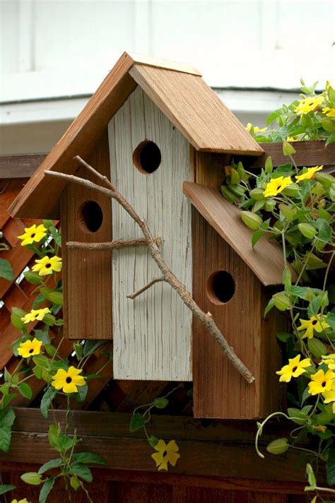 20 Most Unique Wooden Bird Houses Design Ideas You Must