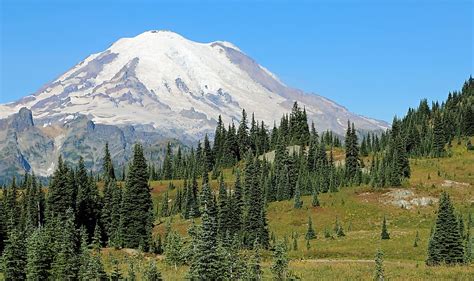 The 10 Tallest Peaks In The Us State Of Washington Worldatlas