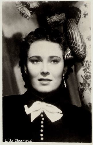 She was an actress, known for viattomuus (1937), lepakon lumoissa (1937). European Film Star Postcards: Lida Baarova