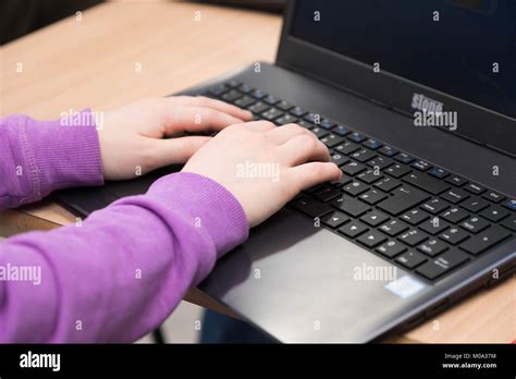 Secondary School Ict Suite Stock Photo Alamy