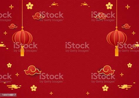2023년 새해 복 많이 받으세요 쇼 제품에 대 한 원과 중국 새해 배너 인사말 카드 빨간색 배경에 랜턴이 있는 중국 프레임 토끼띠에 대한 스톡 벡터 아트 및 기타 이미지