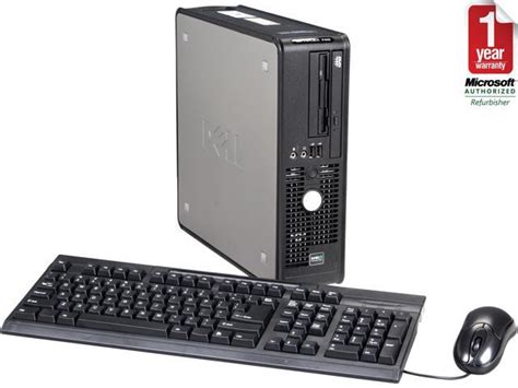 Refurbished Dell Desktop Pc Optiplex 740 Athlon 64 X2 250ghz 4gb 1tb