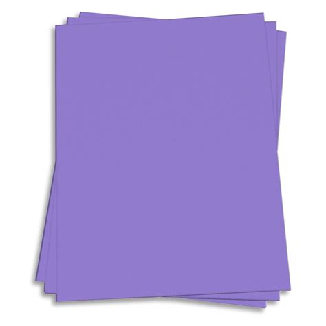 Venus Violet Purple Card Stock 8 12 X 11 Astrobrights 65lb Cover