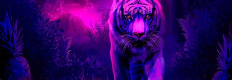 You will definitely choose from a huge number of pictures that option that will suit you exactly! tiger wallpaper purple - HD Desktop Wallpapers | 4k HD