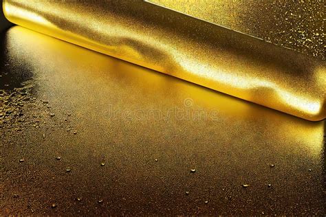 24k Golden Abstract Wallpaper Stock Image Image Of Gold Glittering