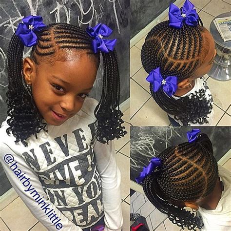 Double puffs crisscrossing on the head top. Cute! @hairbyminklittle - http://community ...