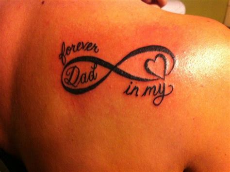 Dad Infinity Memorial Tattoo Tattoos For Daughters Tattoos For Dad