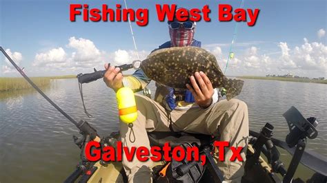 Kayak Fishing West Bay Galveston Texas Youtube