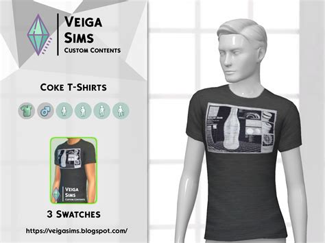 Clothing Coke T Shirts Veiga Sims Cc