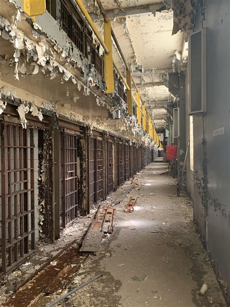 Cell Block From Old Joliet Prison Joliet Il Usa Joliet Prison