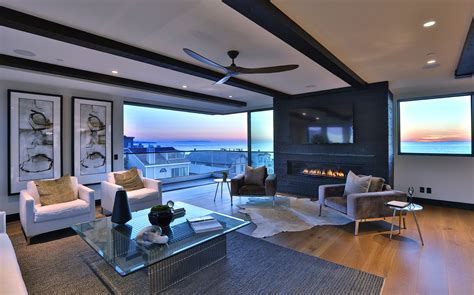 Modern Luxury Living Room With Ocean View With Images Luxury Living