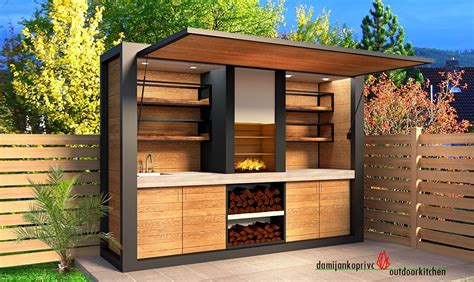 Why choose our outdoor kitchens ? 3D modern outdoor kitchen furniture model - TurboSquid 1297007