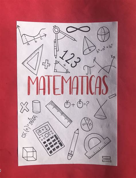 Como Hacer Una Portada De Matematicas Conocimientos Generales