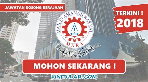 Bagi pencarum kwsp yang ingin menyemak baki & status. Jawatan Kosong Majlis Amanah Rakyat (MARA) Oktober 2018