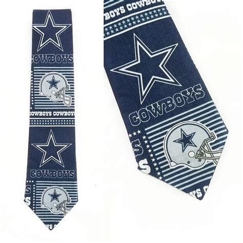 Dallas Cowboys Neck Tie Cowboys Tie Neck Tie