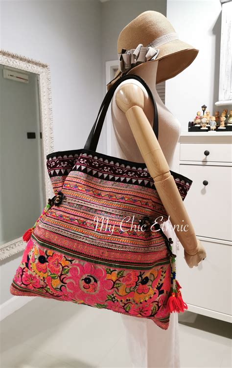 vintage-hmong-shoulder-bag,-handmade-using-fabrics-from-a-recycled
