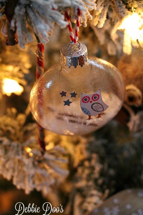 How To Make Your Own Christmas Ornaments Debbiedoos